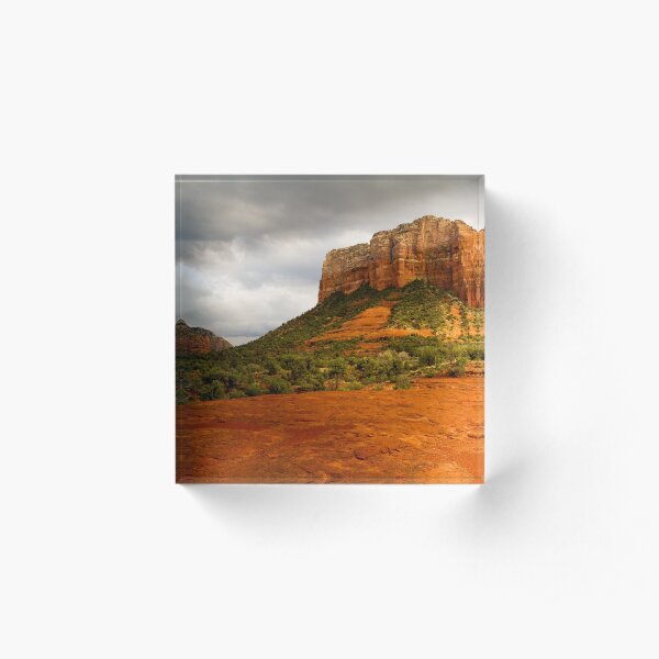 Courthouse Butte Acrylic Block