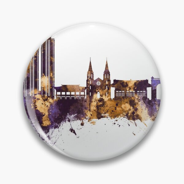Item preview, Daegu Skyline South Korea designed and sold by ArtPrints.
