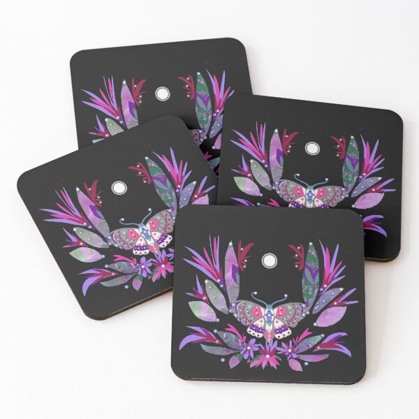 Item preview, Midnight garden, luna moth designed and sold by ZjalDesign.