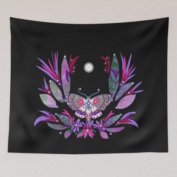Item preview, Midnight garden, luna moth designed and sold by ZjalDesign.