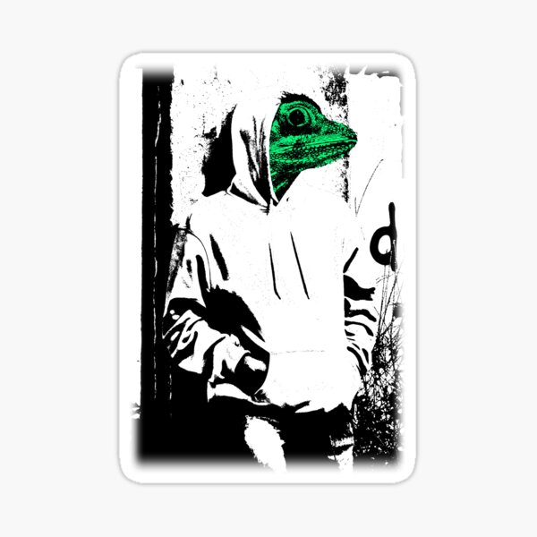 Lizardfolk - How to Embrace a Swamp Creature Sticker