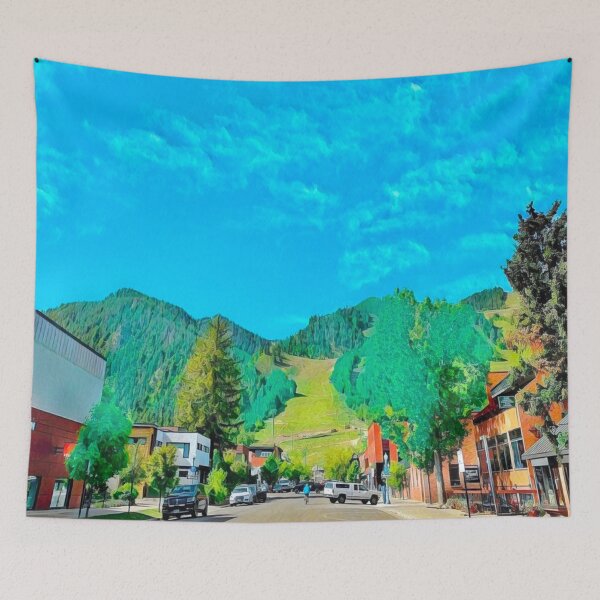 Item preview, Aspen Mountains designed and sold by Sofia-Draws.