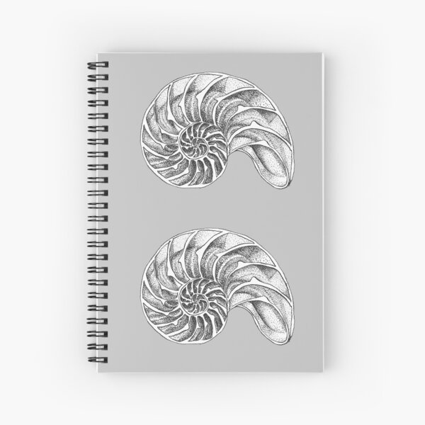 Cosimas Shell Tattoo Spiral Notebooks Redbubble