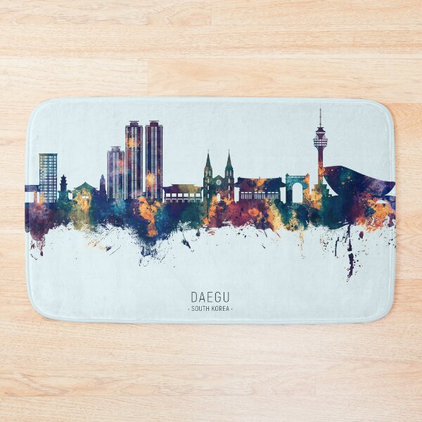 Item preview, Daegu Skyline South Korea designed and sold by ArtPrints.