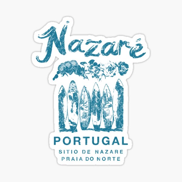 Artikel-Vorschau von Nazare Portugal Surfen Vintage, designt und verkauft von IronEcho.