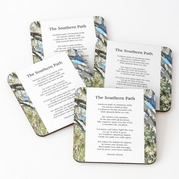Item preview, The Southern Path Poem designed and sold by Pamela Storch.