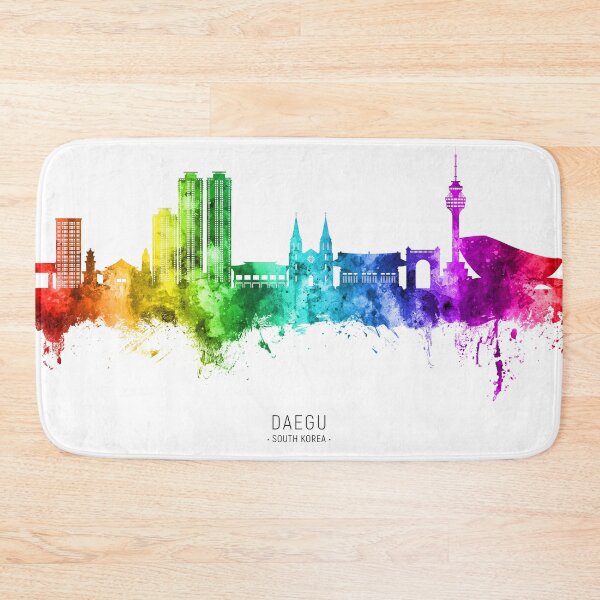 Item preview, Daegu Skyline South Korea designed and sold by ArtPrints.