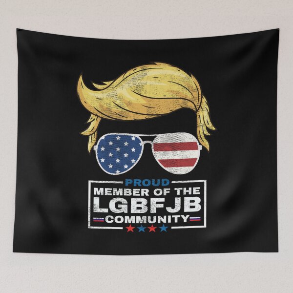Item preview, Anti Liberal USA Flag Men Proud Member Of LGBFJB Community designed and sold by MikkiVEvans.