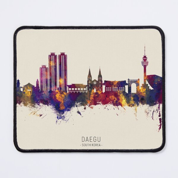 Item preview, Daegu Skyline South Korea designed and sold by ArtPrints.