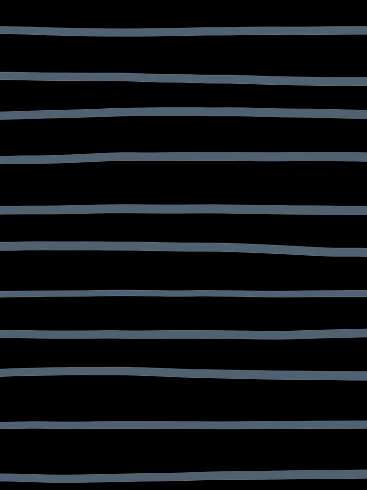 Thumbnail 6 von 6, Premium Oversized Pullover, Black and Blue Hand Drawn Horizontal Line Pattern Pairs Valspar 2022 Color of the Year Mountain River 4005-6C - Colour Trends designt und verkauft von ColorOfTheYears.