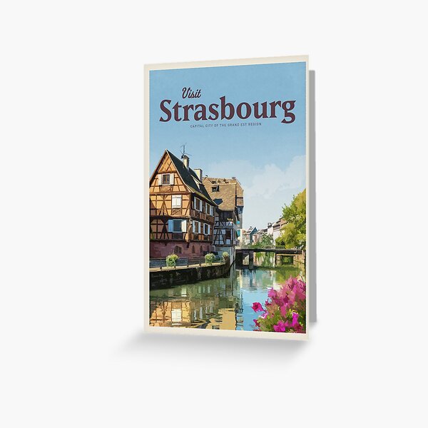 Item preview, Visit Strasbourg designed and sold by Callum Gardiner.