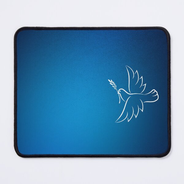 Item preview, Liturgical Blue, Advent color with dove designed and sold by CheekyGrace.