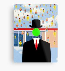 Magritte Metal Print