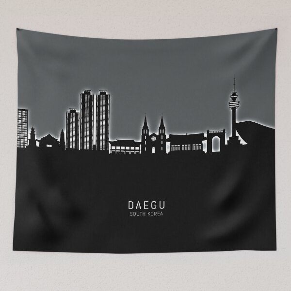 Item preview, Daegu Skyline South Korea designed and sold by ArtPrints.