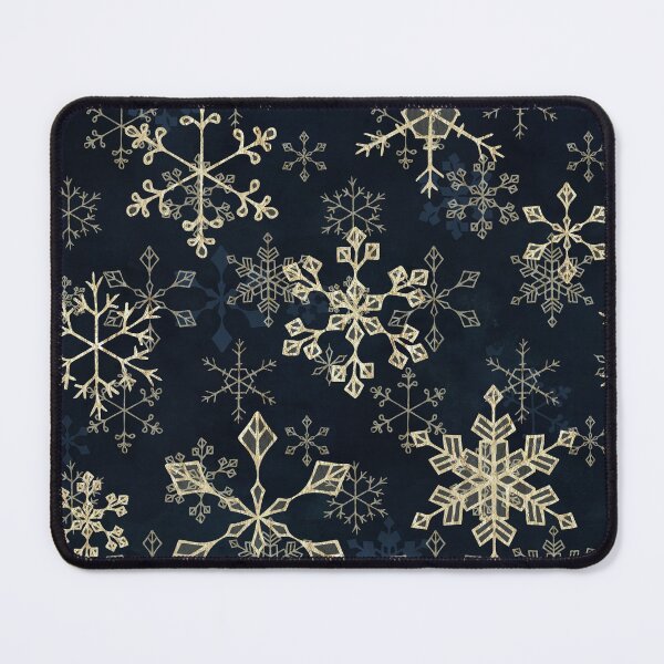 Item preview, Snowflake Crystals in Gold designed and sold by adenaJ.