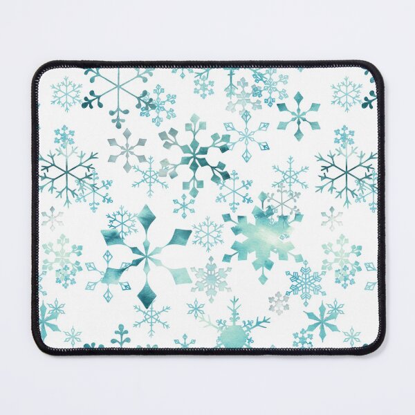 Item preview, Snowflake Crystals on White designed and sold by adenaJ.