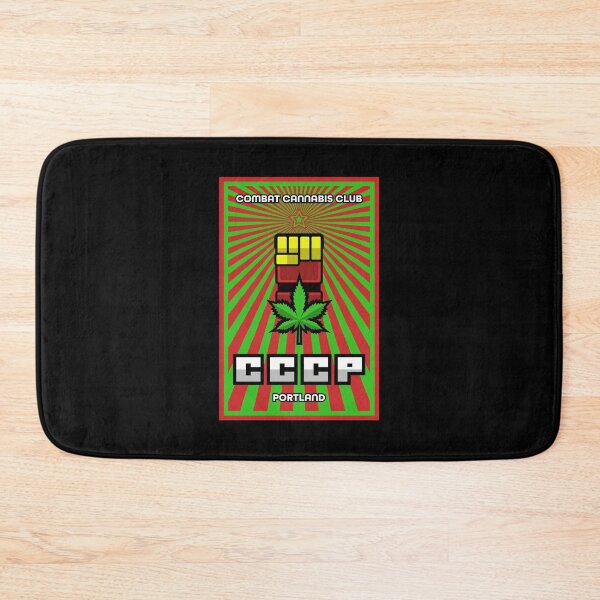 Item preview, CCCP (Combat Cannabis Club Portland) designed and sold by Eyedalas.