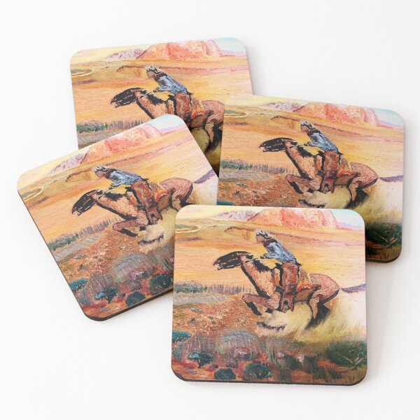 Item preview, Cowboy Riding Horse designed and sold by averyartsstudio.