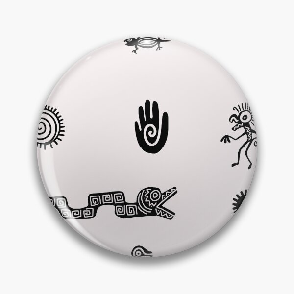 Item preview, Mexican Ancient Symbols Aztec Mayan Art designed and sold by myrgomez.