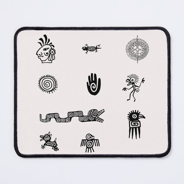 Item preview, Mexican Ancient Symbols Aztec Mayan Art designed and sold by myrgomez.