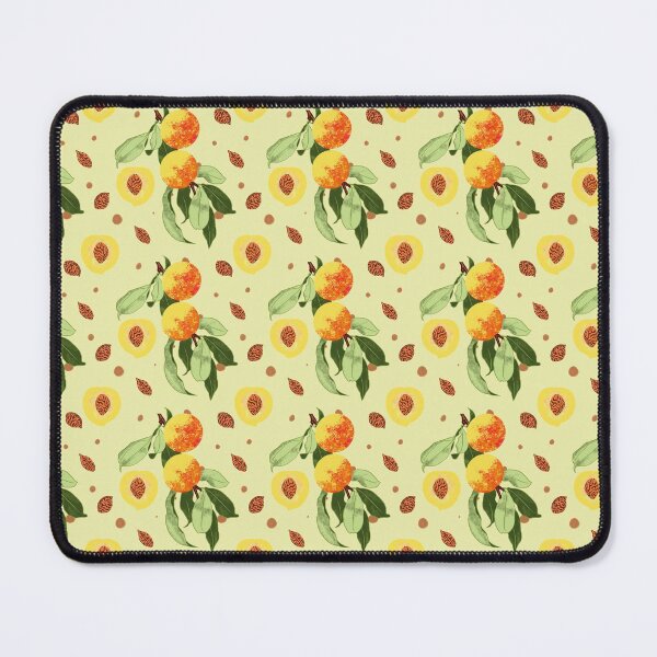 Item preview, Apricots repeating pattern designed and sold by BrandNameNerd.
