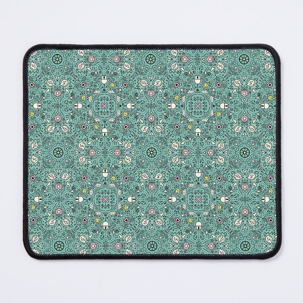 Item preview, Mobile Technology - tech themed symmetrical mandala pattern designed and sold by BrandNameNerd.
