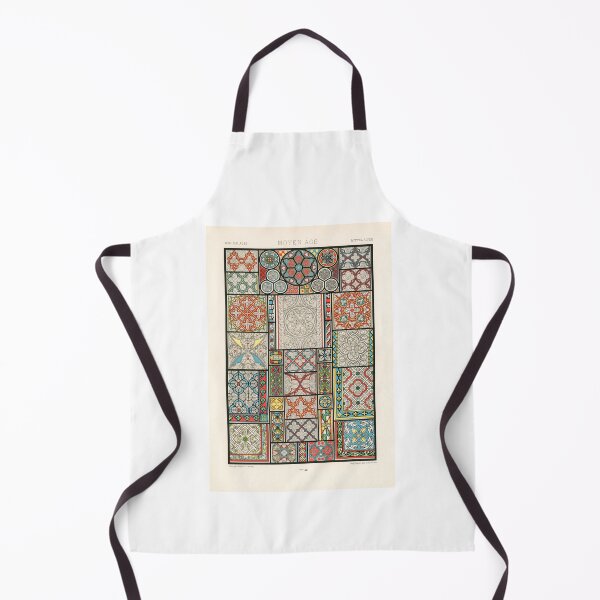 Item preview, Albert Racinet - Vintage Medieval Pattern - Stained Glass Windows  designed and sold by FrostMintStudio.