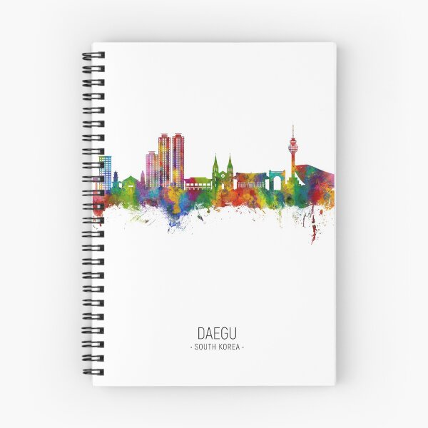 Item preview, Daegu Skyline South Korea designed and sold by ArtPrints.