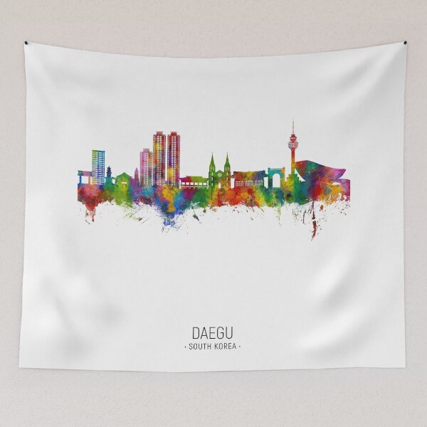 Item preview, Daegu Skyline South Korea designed and sold by ArtPrints.