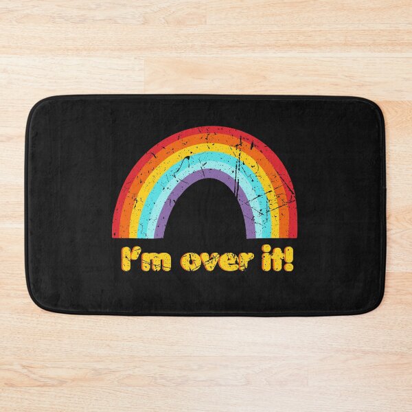 Item preview, I'm over it Rainbow Vintage 70s Vibes designed and sold by myrgomez.