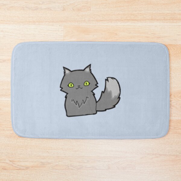 Item preview, Grey Cat in Blue   designed and sold by CharlieParke.