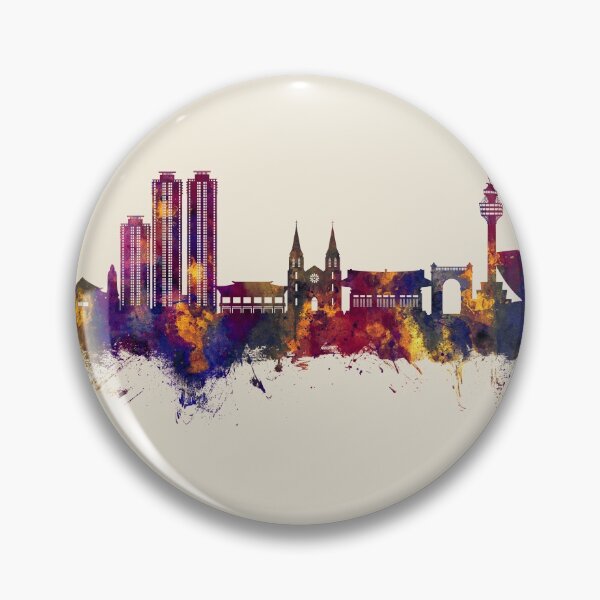 Item preview, Daegu Skyline South Korea designed and sold by ArtPrints.