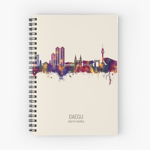 Item preview, Daegu Skyline South Korea designed and sold by ArtPrints.