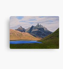 Black Cuillin Canvas Print