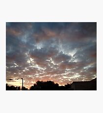 Painted Skies Photographic Print