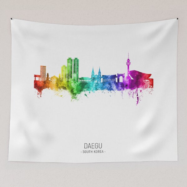 Item preview, Daegu Skyline South Korea designed and sold by ArtPrints.