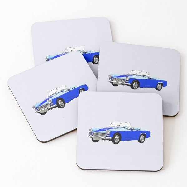 Item preview, retro stylish blue car designed and sold by MikaelSh.