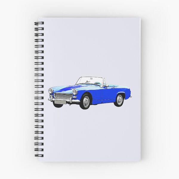 Item preview, retro stylish blue car designed and sold by MikaelSh.