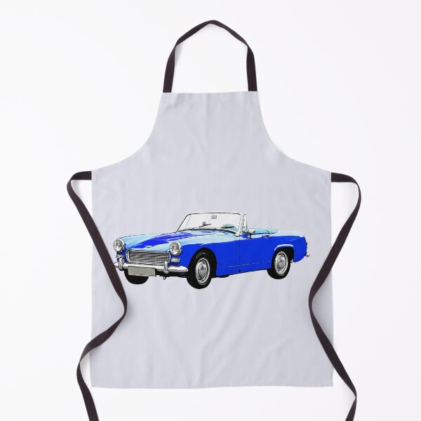 Item preview, retro stylish blue car designed and sold by MikaelSh.