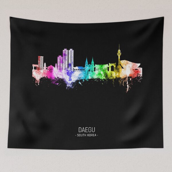 Item preview, Daegu Skyline South Korea designed and sold by ArtPrints.