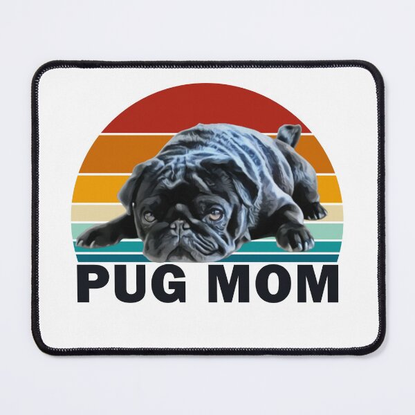Item preview, Black Pug Mom designed and sold by Fusti.