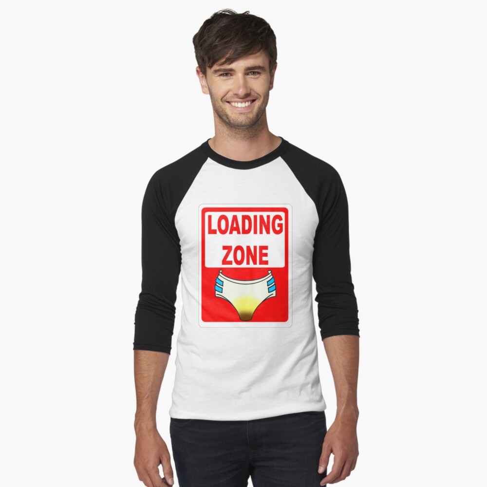 Item preview, Baseball ¾ Sleeve T-Shirt designed and sold by DiaperedFancy.