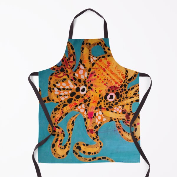 Item preview, Abstract octopus beach art designed and sold by Sndabson.