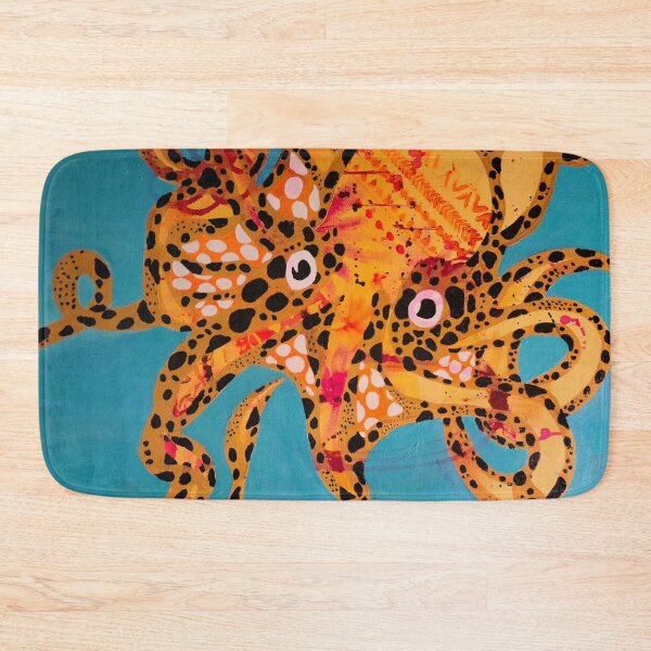 Item preview, Abstract octopus beach art  designed and sold by Sndabson.