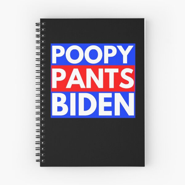 Item preview, Poopy Pants Biden - Block Red White And Blue Political Funny Saying designed and sold by Vibbin4Life33.