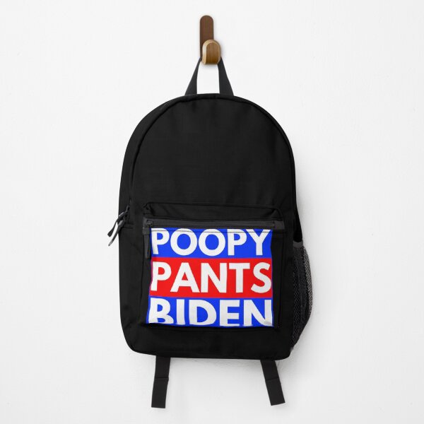 Vista previa del artículo con la obra «Poopy Pants Biden - Block Red White And Blue Refrán divertido político», diseñado y vendido por Vibbin4Life33.