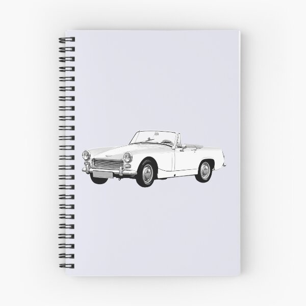 Item preview, retro stylish white car designed and sold by MikaelSh.