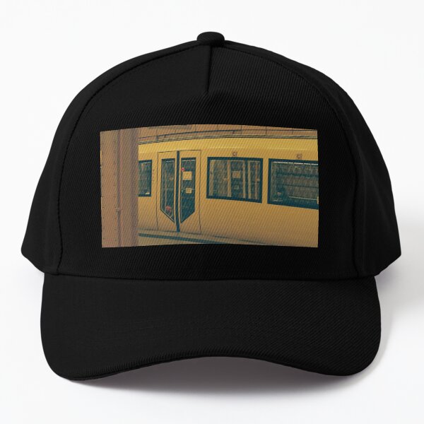 Gelbe Berliner U-Bahn Baseball Cap