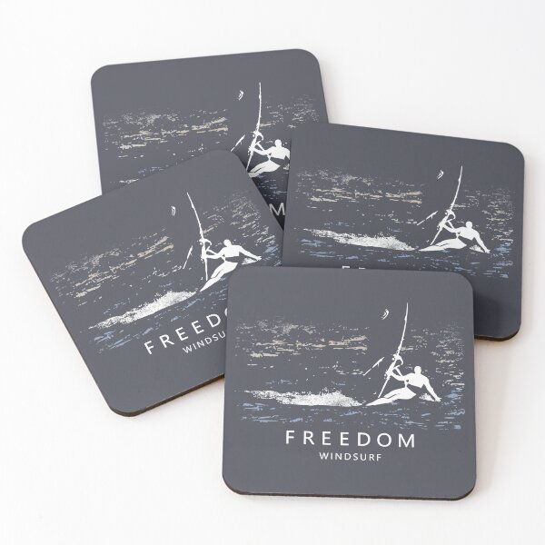 Item preview, Windsurfing FREEDOM Windsurfer Planing over Ocean Sea Waves designed and sold by frenchsalsa.