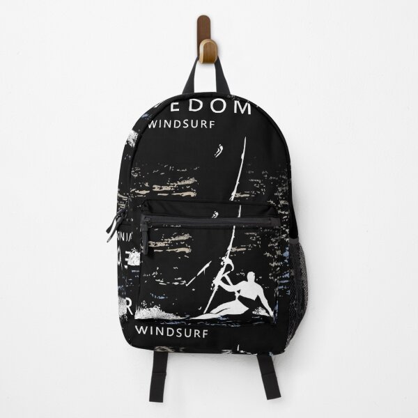 Item preview, Windsurfing FREEDOM Windsurfer Planing over Ocean Sea Waves designed and sold by frenchsalsa.